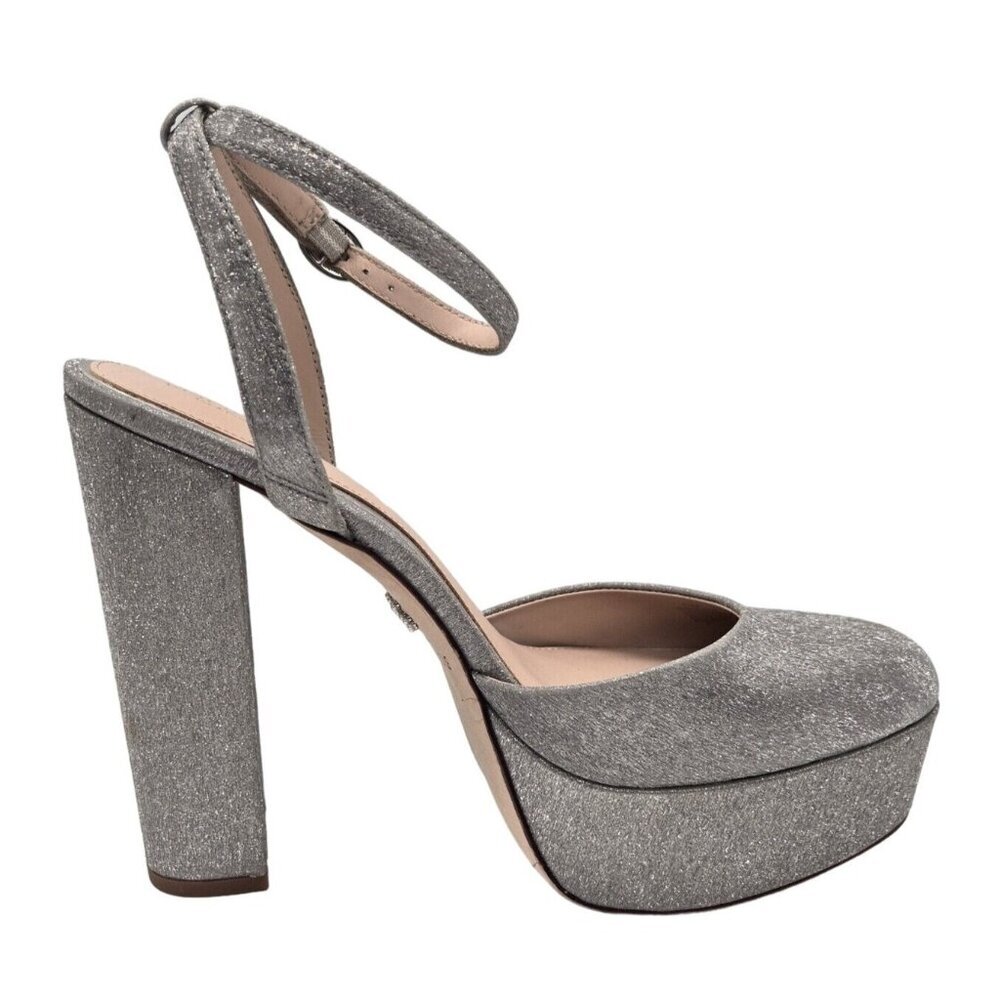 Antonio Melani Born on Fifth Size 7.5 Liv Metallic Glitter Platform Pumps 667